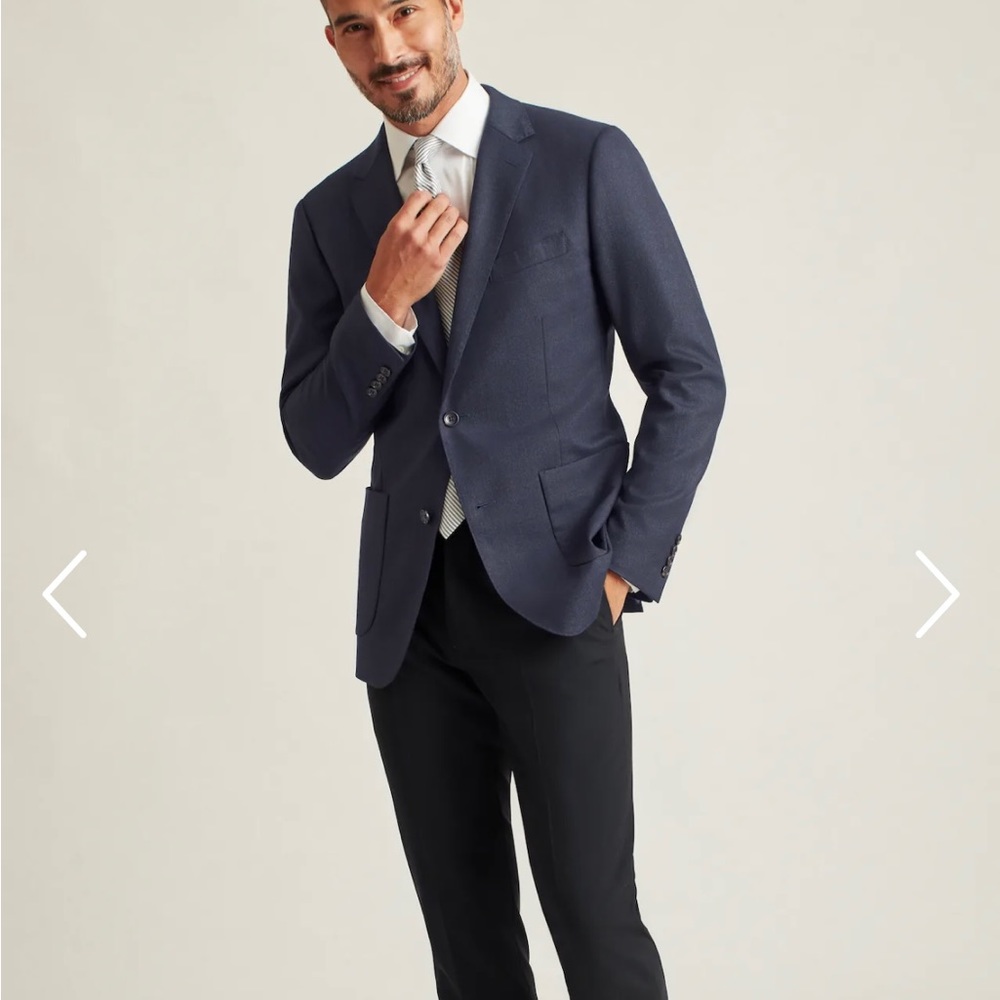 Mens Bonobos Stretch Italian Wool Blazer